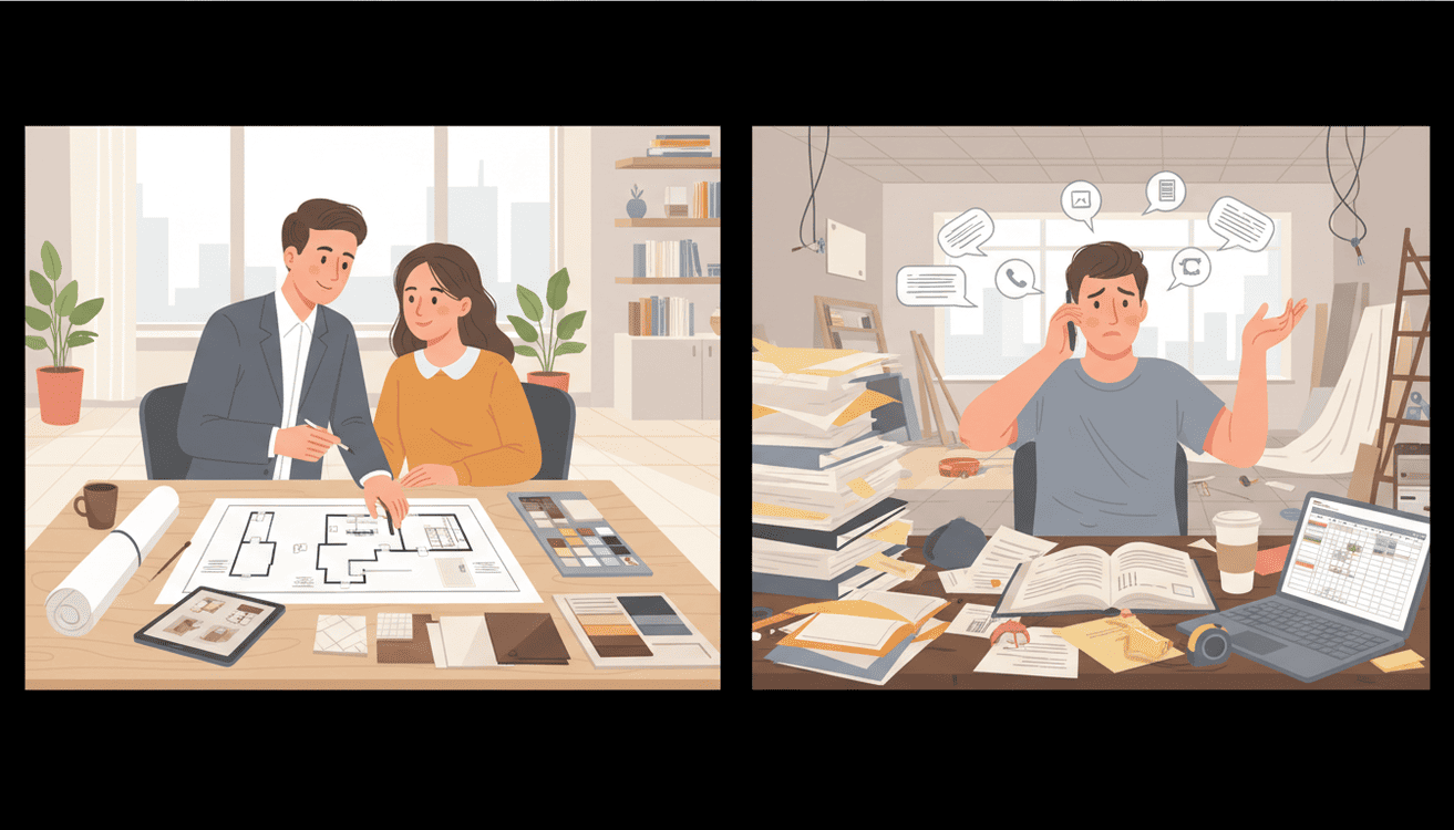 找設計師還是自己發包，取決自身條件